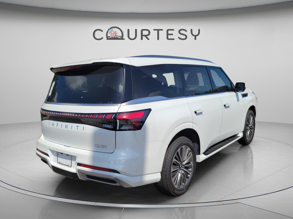 New 2027 INFINITI QX80 LUXE SUV