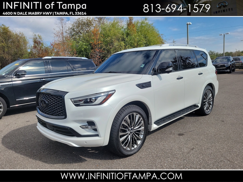 Used 2021 INFINITI QX80 PREMIUM SELECT SUV