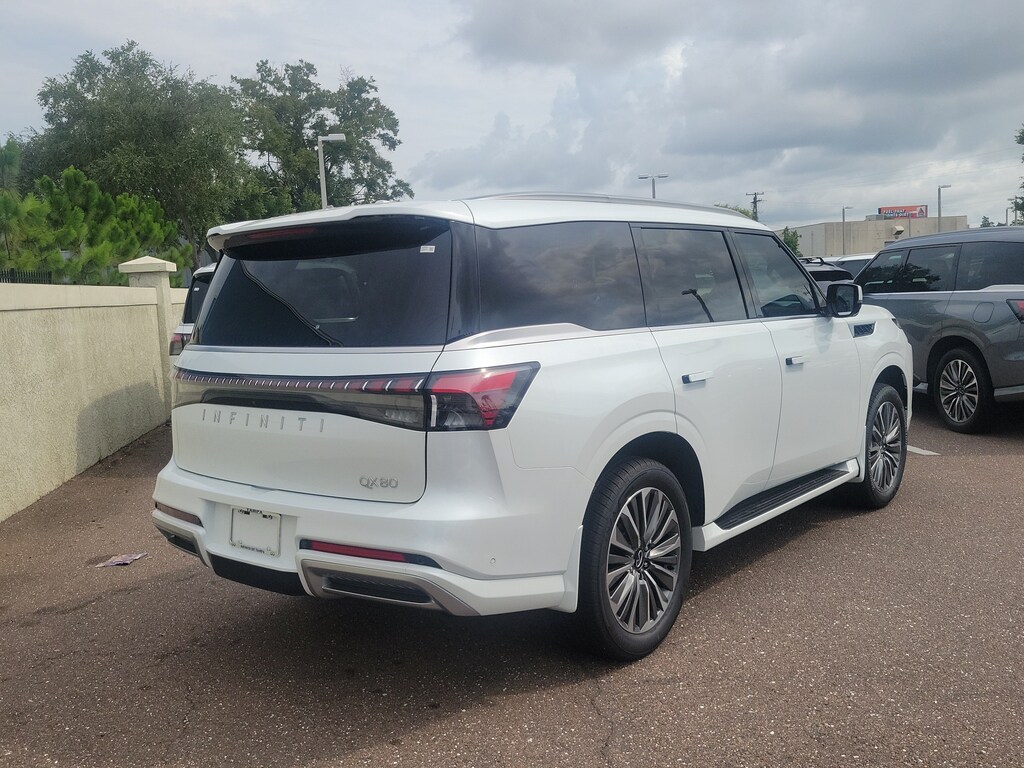 New 2027 INFINITI QX80 LUXE SUV