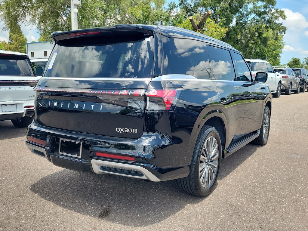 New 2027 INFINITI QX80 LUXE SUV