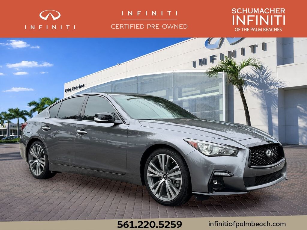 Used 2023 INFINITI Q50 SENSORY Sedan