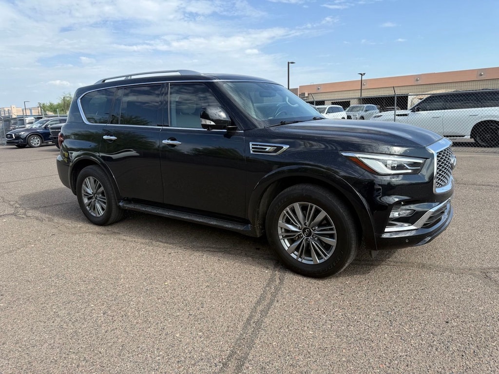 Used 2021 INFINITI QX80 Luxe SUV