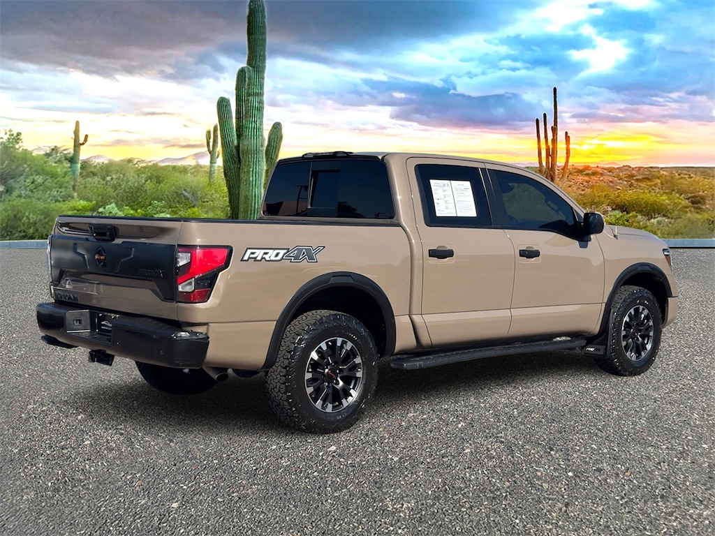 Used 2021 Nissan Titan PRO-4X Truck Crew Cab
