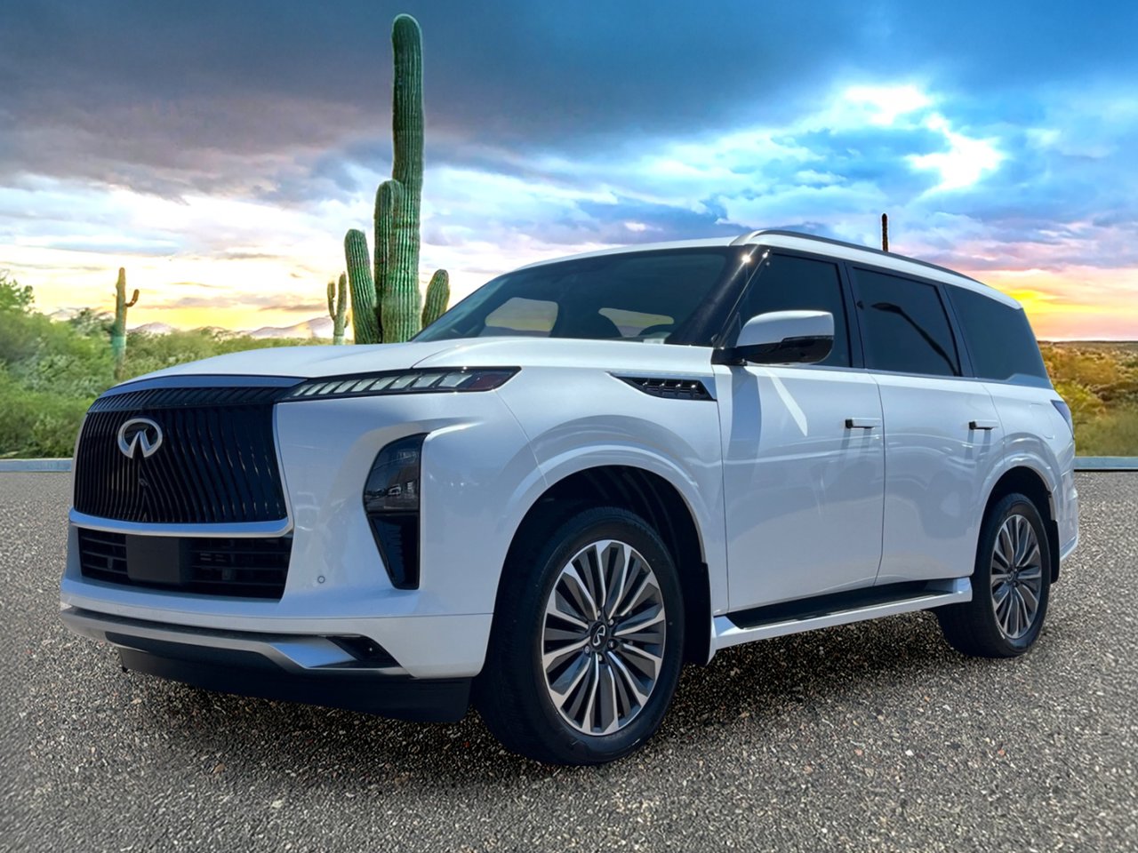 New 2027 INFINITI QX80 LUXE SUV