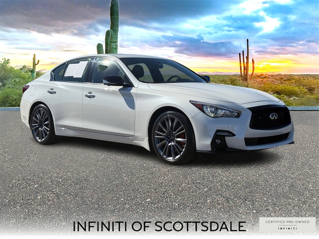 Certified 2024 INFINITI Q50 Red Sport 400 Sedan
