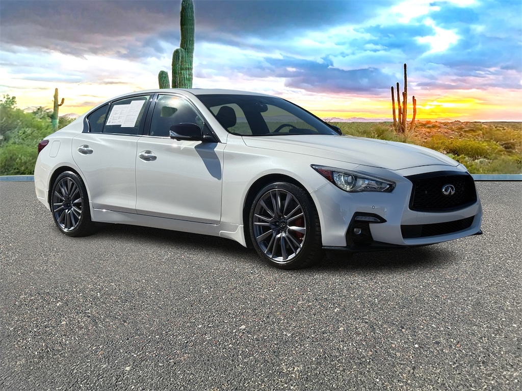 Certified 2024 INFINITI Q50 Red Sport 400 Sedan