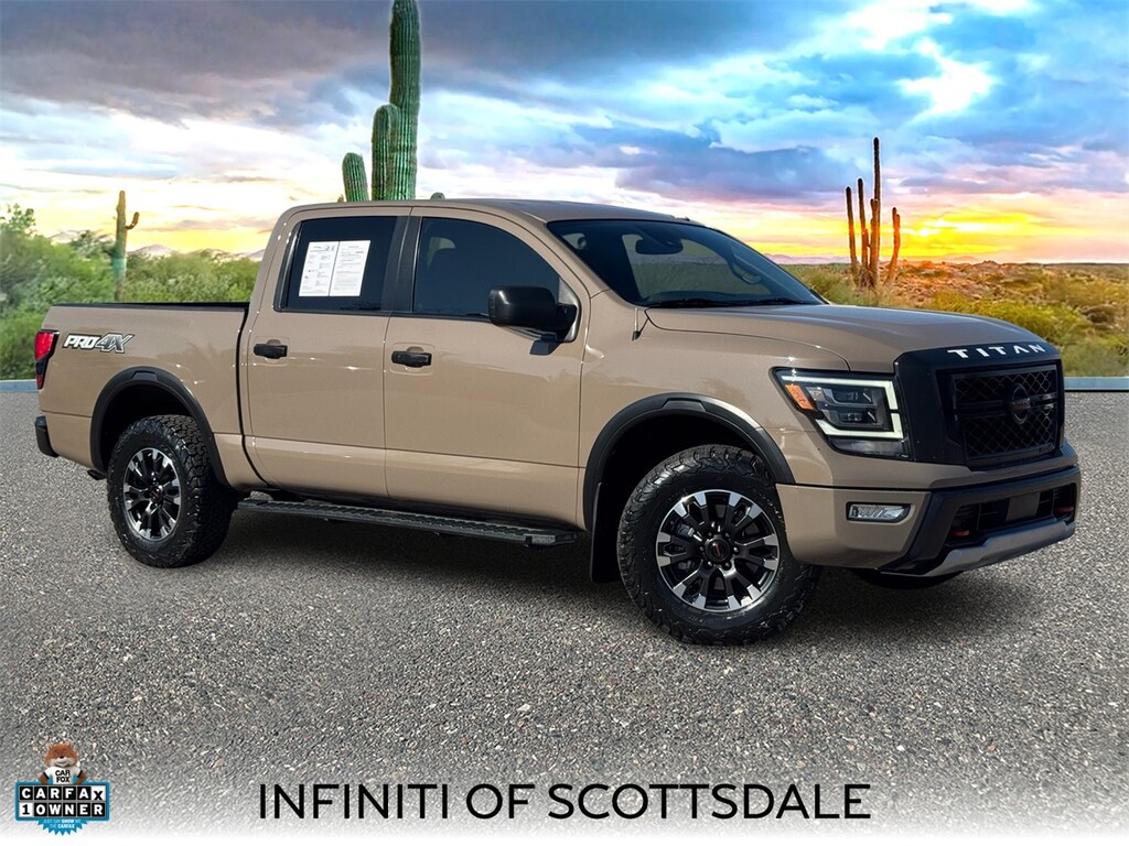 Used 2021 Nissan Titan PRO-4X Truck Crew Cab