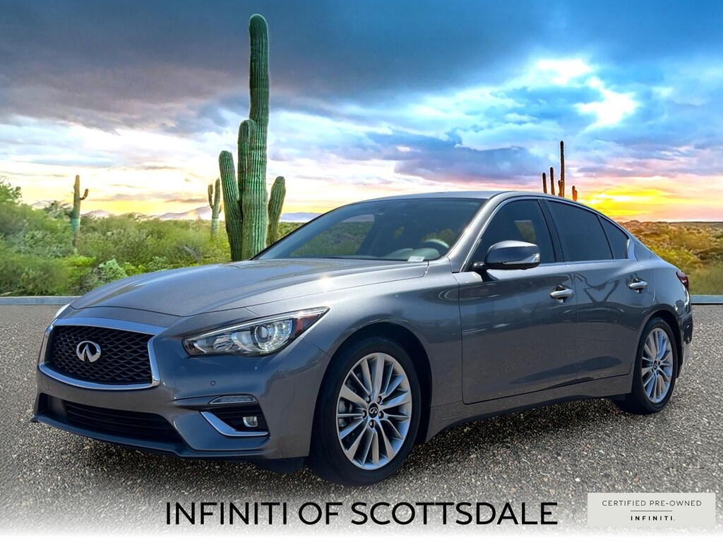 Certified 2023 INFINITI Q50 Luxe Sedan