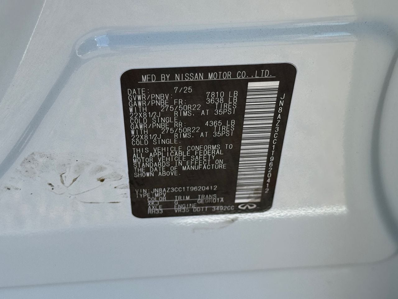 2026 INFINITI QX80 Autograph - Photo 32