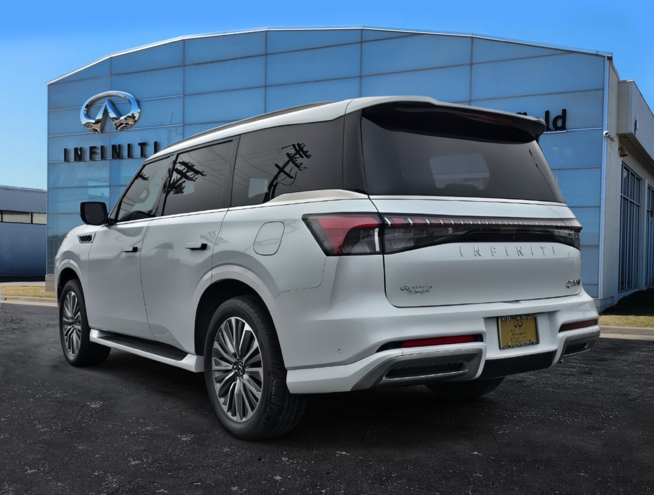 New 2027 INFINITI QX80 LUXE SUV