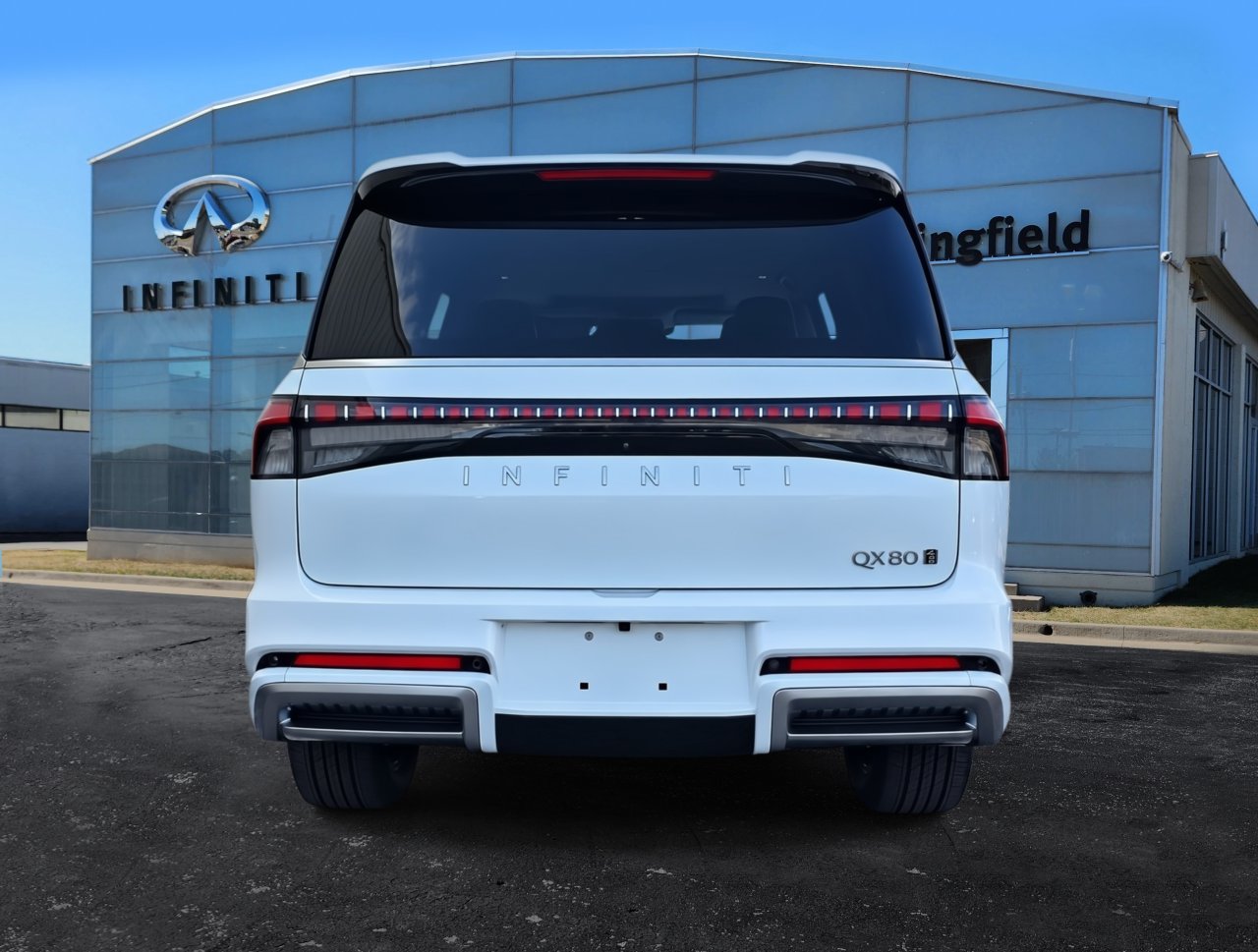 New 2027 INFINITI QX80 LUXE SUV