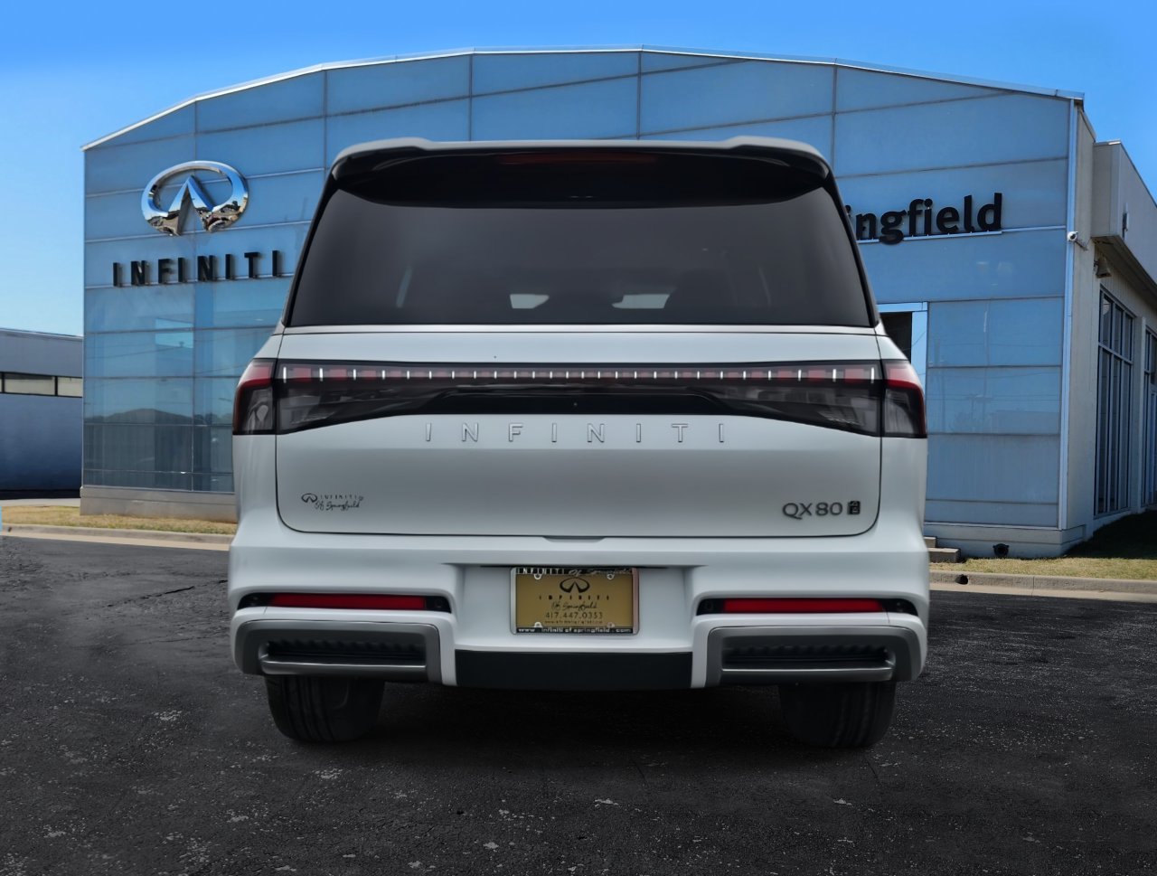 New 2027 INFINITI QX80 LUXE SUV