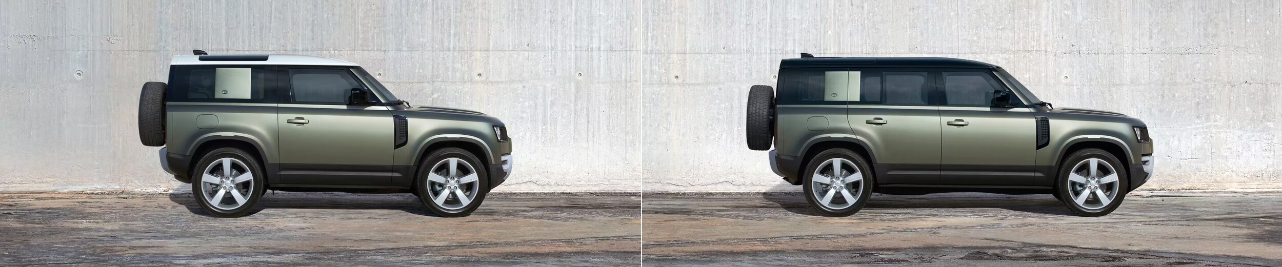 2-Door vs. 4-Door Defender Specs