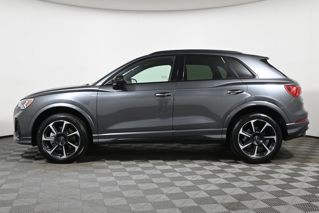Certified 2025 Audi Q3 S Line Premium Plus with VIN WA1EECF34S1010158 for sale in Warwick, RI