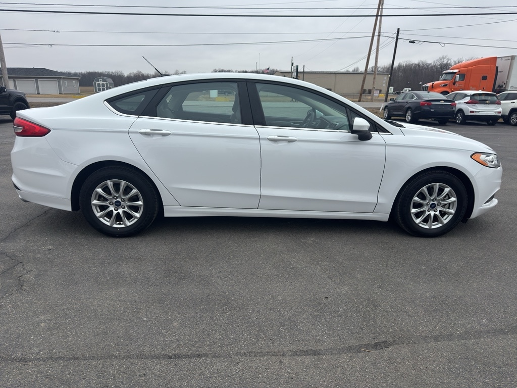 Used 2018 Ford Fusion S with VIN 3FA6P0G72JR220322 for sale in Paulding, OH