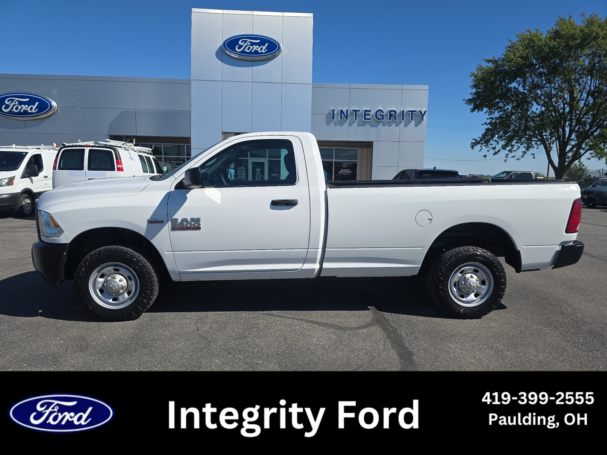 Used 2016 RAM Ram 2500 Pickup Tradesman with VIN 3C6LR4ATXGG346900 for sale in Paulding, OH