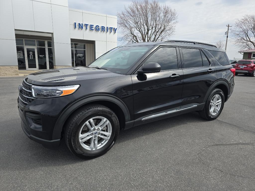 Used 2024 Ford Explorer XLT with VIN 1FMSK8DHXRGA37705 for sale in Paulding, OH