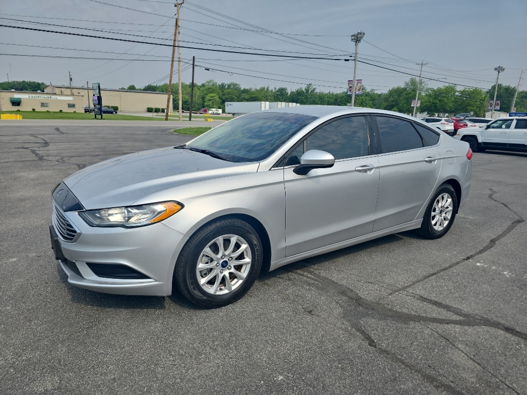 Used 2017 Ford Fusion S with VIN 3FA6P0G76HR369410 for sale in Paulding, OH