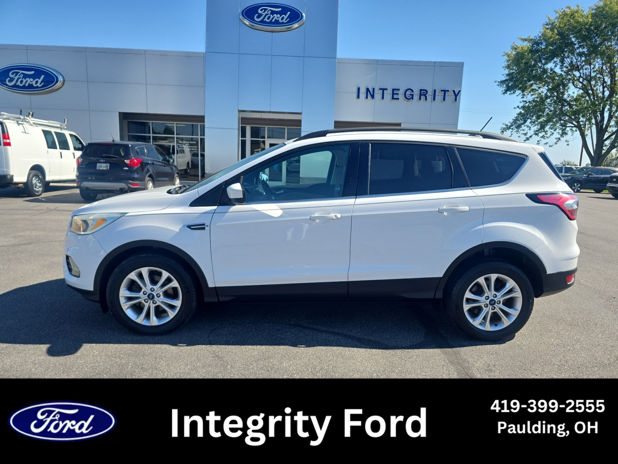 Used 2018 Ford Escape SE with VIN 1FMCU0GD6JUA42964 for sale in Paulding, OH