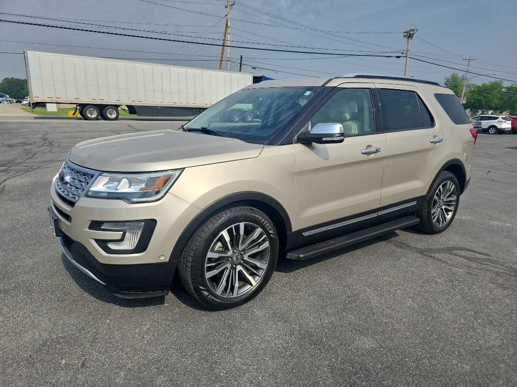 Used 2017 Ford Explorer Platinum with VIN 1FM5K8HT3HGC84168 for sale in Paulding, OH