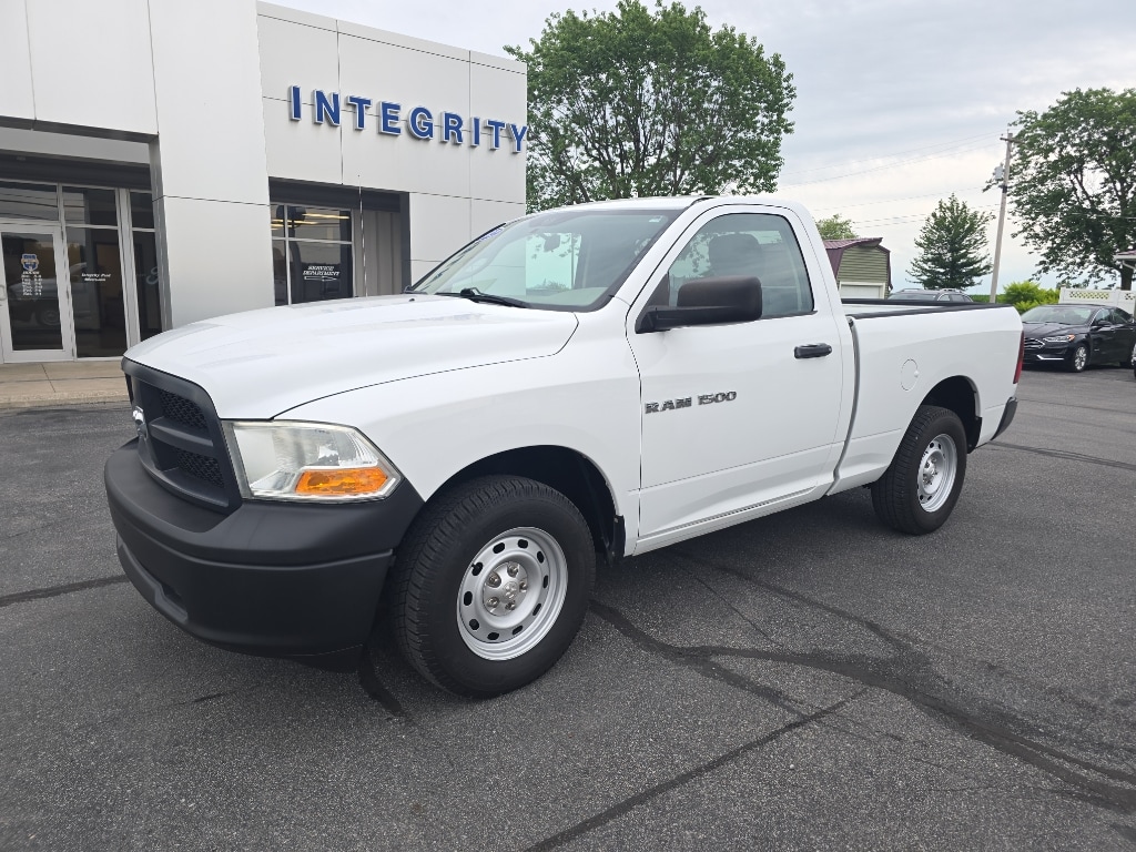 Used 2012 RAM Ram 1500 Pickup ST with VIN 3C6JD6AK1CG196887 for sale in Bellefontaine, OH
