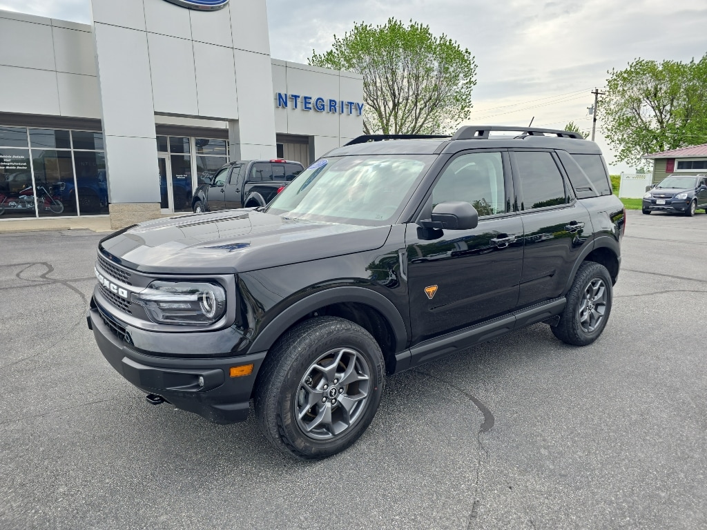 Used 2023 Ford Bronco Sport Badlands with VIN 3FMCR9D96PRD15777 for sale in Bellefontaine, OH