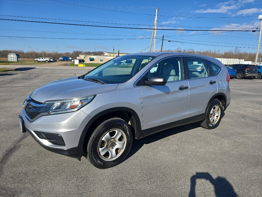 Used 2016 Honda CR-V LX with VIN 5J6RM4H38GL103901 for sale in Bellefontaine, OH