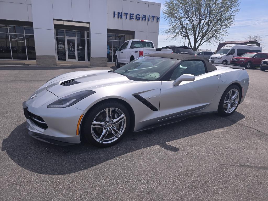 Used 2017 Chevrolet Corvette 3LT with VIN 1G1YF3D73H5123521 for sale in Bellefontaine, OH