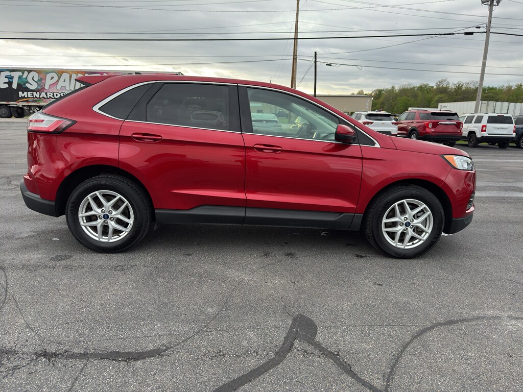 Used 2022 Ford Edge SEL with VIN 2FMPK4J94NBA24252 for sale in Bellefontaine, OH