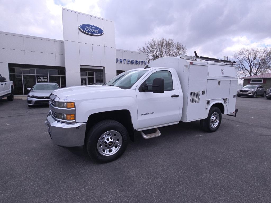 Used 2015 Chevrolet Silverado 3500HD Work Truck with VIN 1GB3CYCG4FZ536597 for sale in Bellefontaine, OH