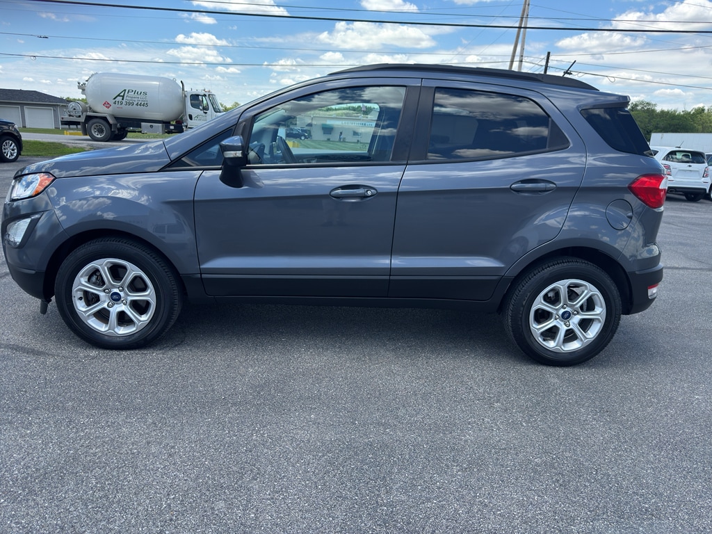 Used 2021 Ford EcoSport SE with VIN MAJ3S2GEXMC434621 for sale in Bellefontaine, OH