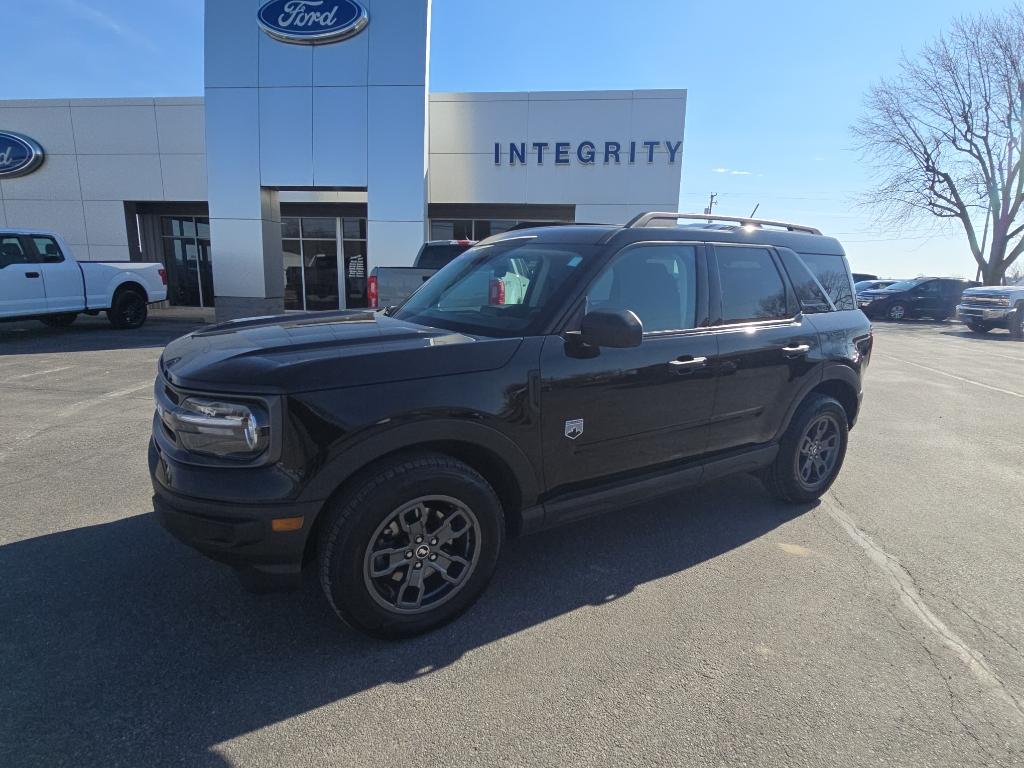 Used 2022 Ford Bronco Sport Big Bend with VIN 3FMCR9B61NRD01338 for sale in Bellefontaine, OH