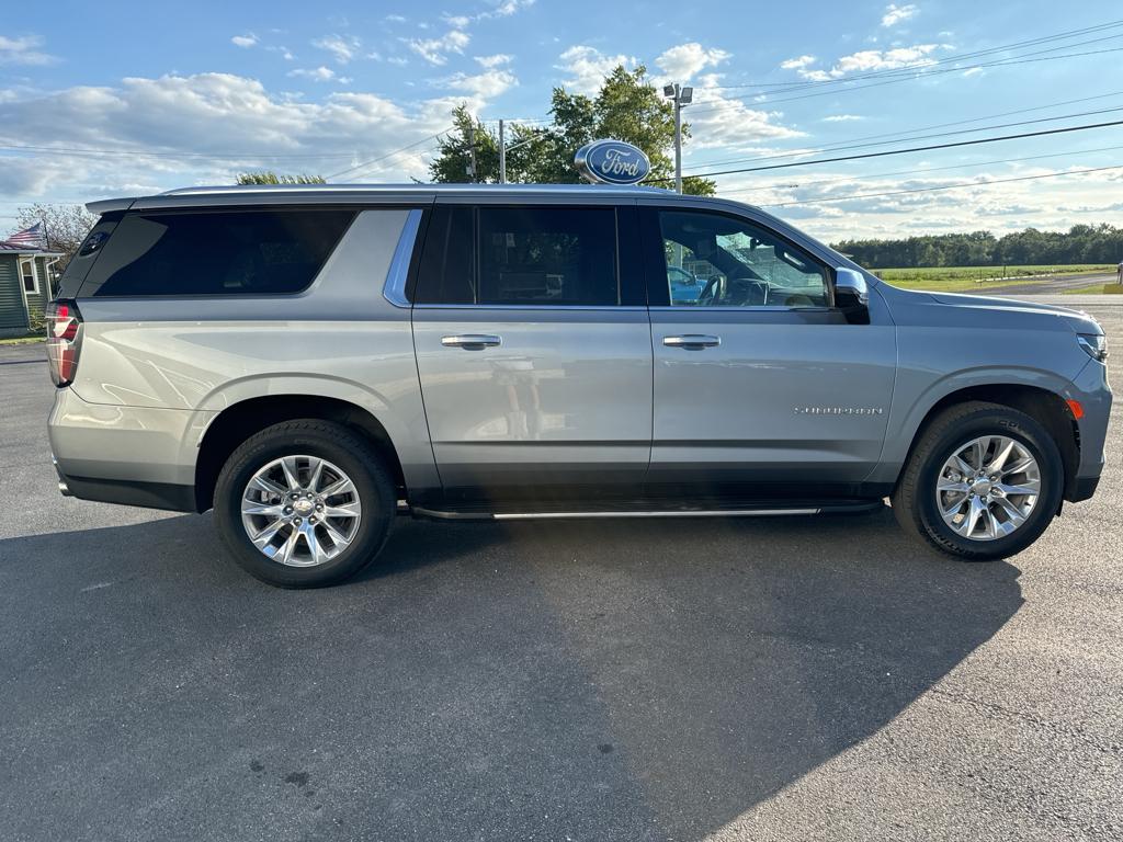 Used 2023 Chevrolet Suburban Premier with VIN 1GNSKFKD6PR339459 for sale in Bellefontaine, OH