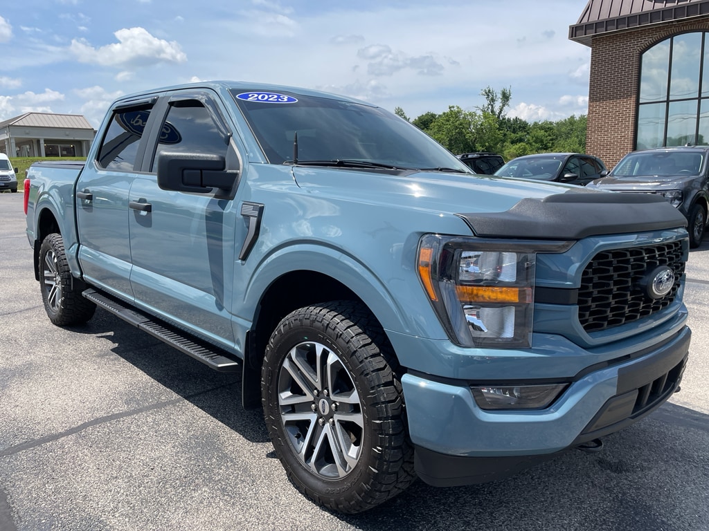 Used 2023 Ford F-150 XL with VIN 1FTEW1EPXPKD37449 for sale in Bellefontaine, OH