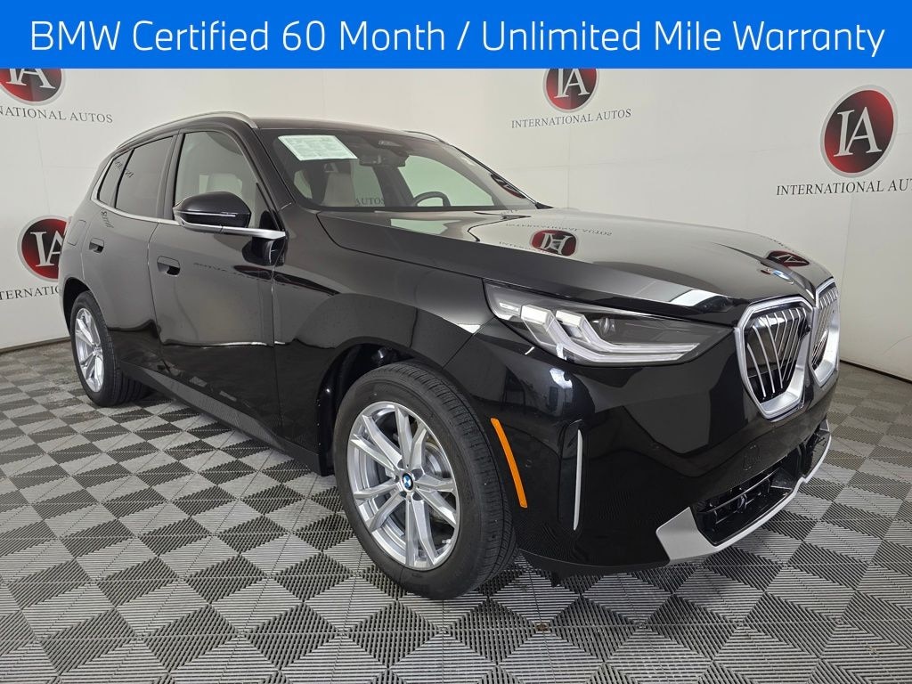 Certified 2025 BMW X3 30 xDrive SUV