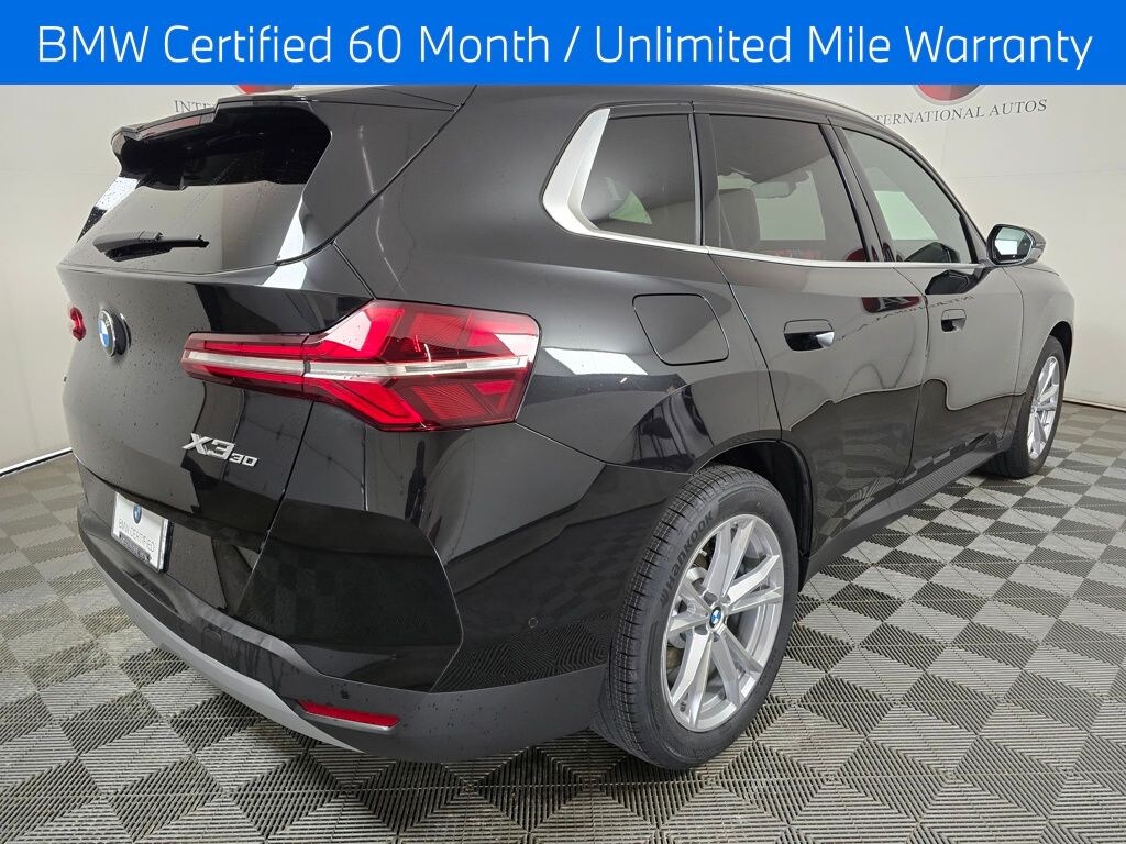 Certified 2025 BMW X3 30 xDrive SUV