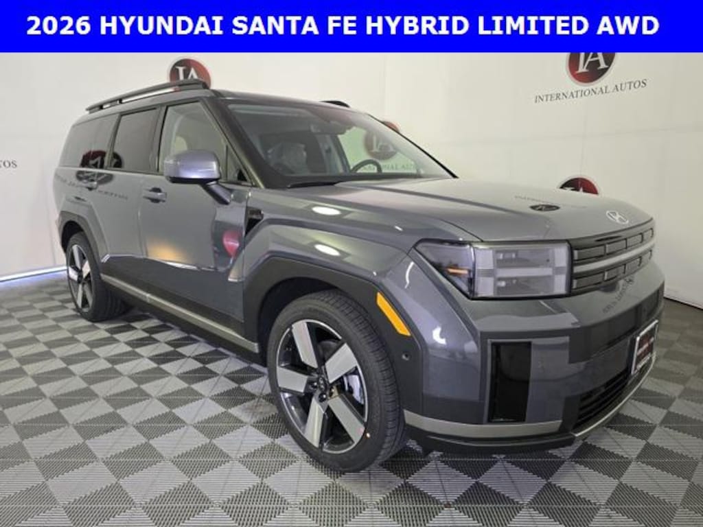 New 2026 Hyundai Santa Fe Hybrid Limited SUV