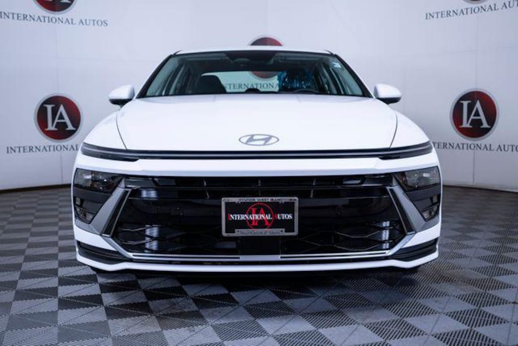 New 2026 Hyundai Sonata Hybrid Blue Sedan