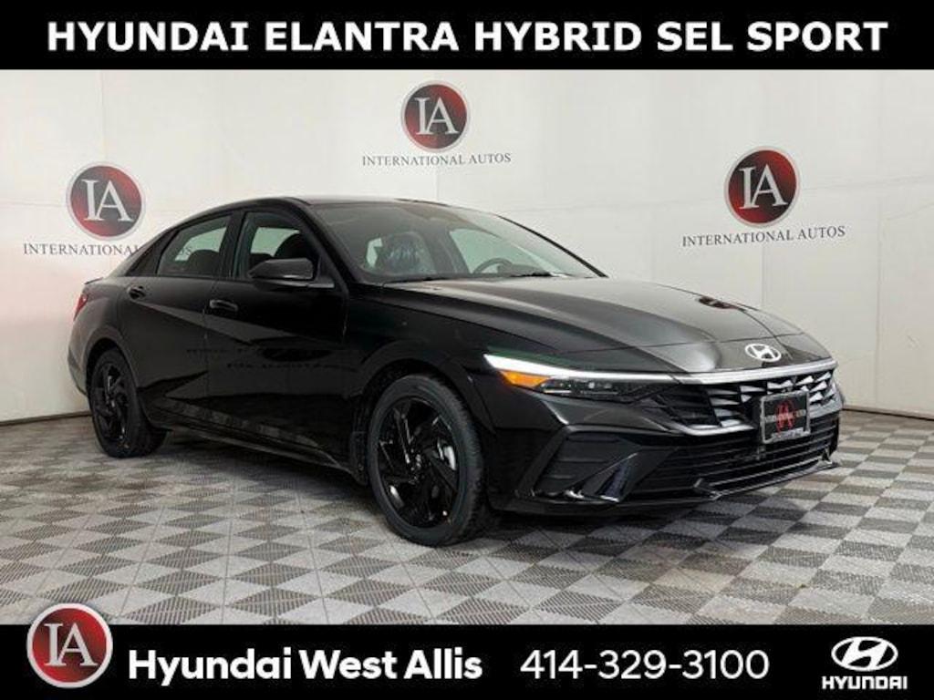 New 2026 Hyundai Elantra Hybrid SEL Sport Sedan