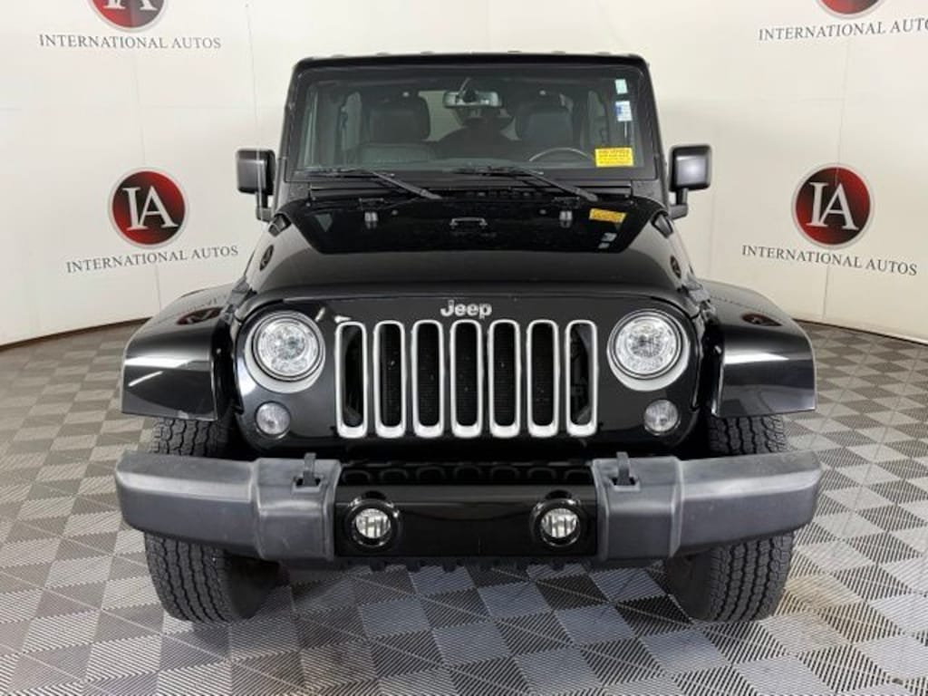 Used 2017 Jeep Wrangler JK Unlimited Sahara 4x4 SUV