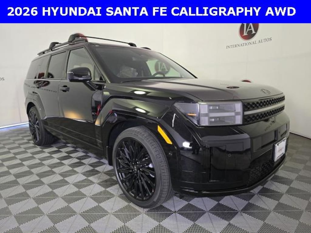 New 2026 Hyundai Santa Fe Calligraphy AWD SUV