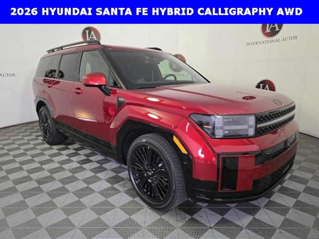 New 2026 Hyundai Santa Fe Hybrid Calligraphy SUV