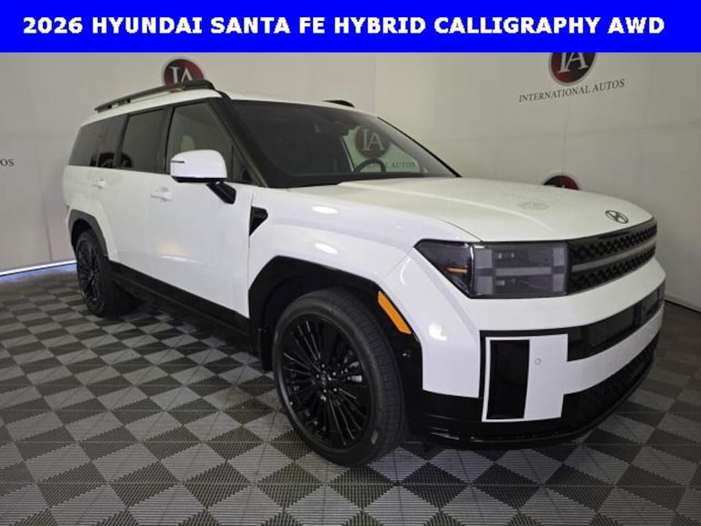 New 2026 Hyundai Santa Fe Hybrid Calligraphy SUV