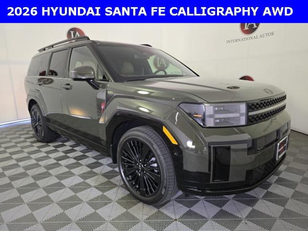 New 2026 Hyundai Santa Fe Hybrid Calligraphy SUV