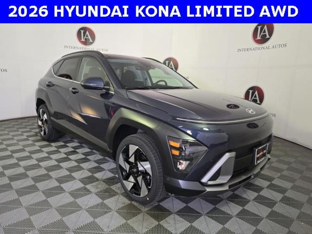 New 2026 Hyundai Kona Limited AWD SUV