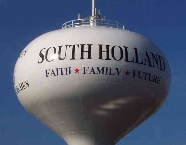 Water Tower In South Holland