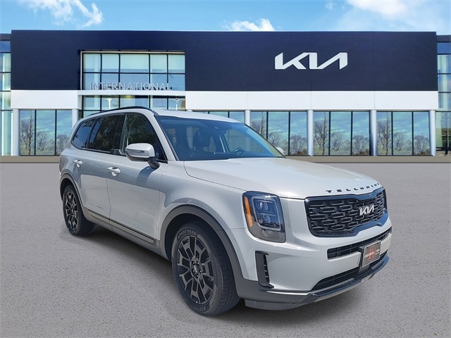 Certified 2022 Kia Telluride EX with VIN 5XYP3DHC7NG286720 for sale in Orland Hills, IL