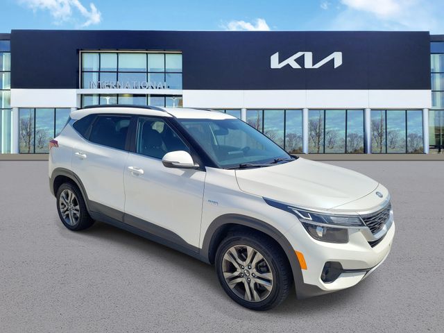 Used 2021 Kia Seltos S with VIN KNDEUCAA4M7195939 for sale in Orland Hills, IL