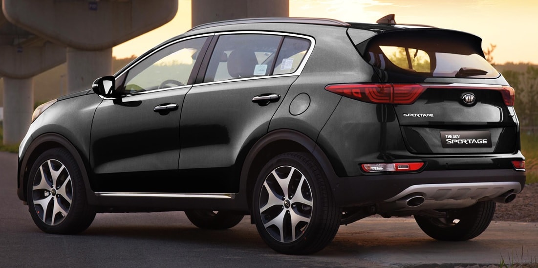 2016 Sportage Rear View