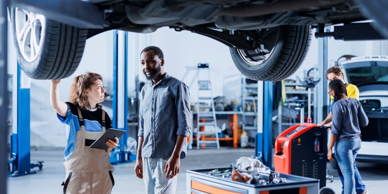 Kia Service and Parts Department in Matteson IL